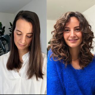 Dnes jsem opět tvořila naší speciální trvalou, která je k nerozeznání od přirozených vln ❤️. Cesta k takové trvalé pro mě...